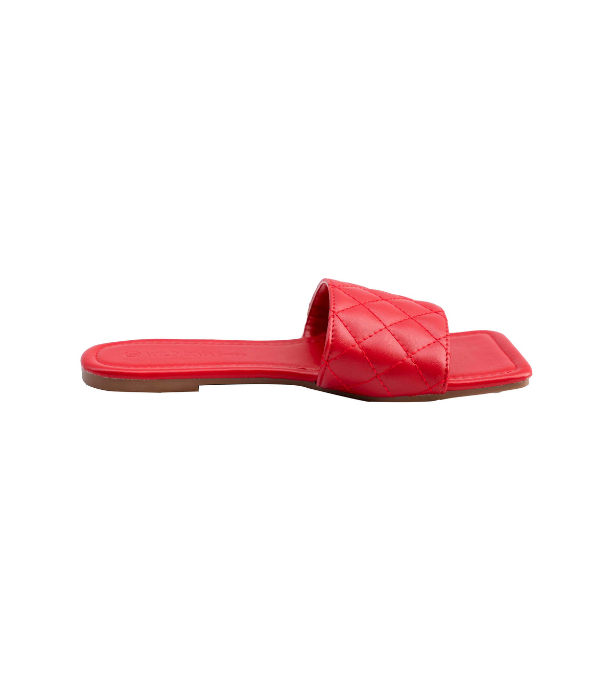 Red Flat Sandals